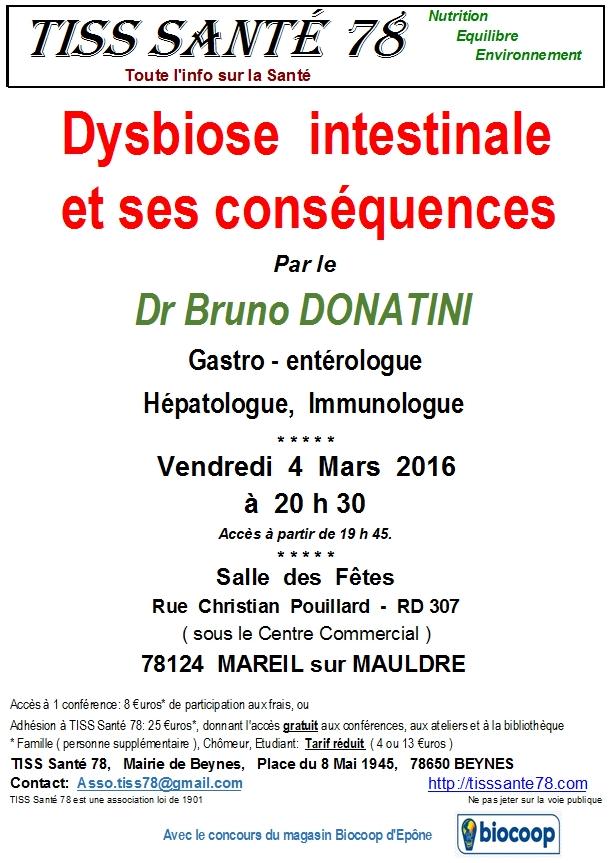 Affiche Dysbiose